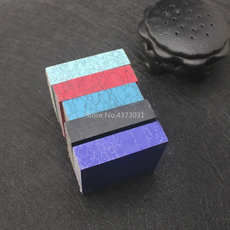 1 шт. искусственная бирюза для рукоятки ножа сделай сам материал улицы