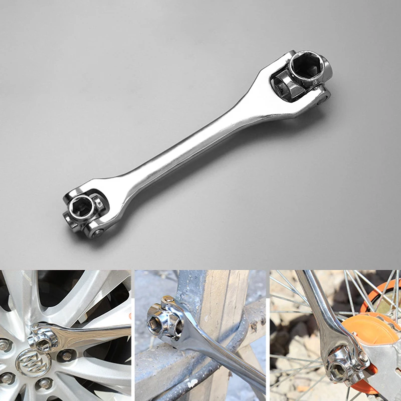 Многофункциональный гаечный ключ Интерфейсный Универсальный вращающийся для