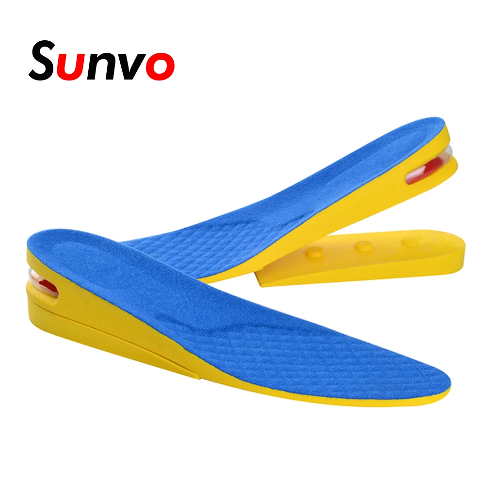 Фото Sunvo двухслойная обувь с регулируемой высотой увеличивающая рост невидимые