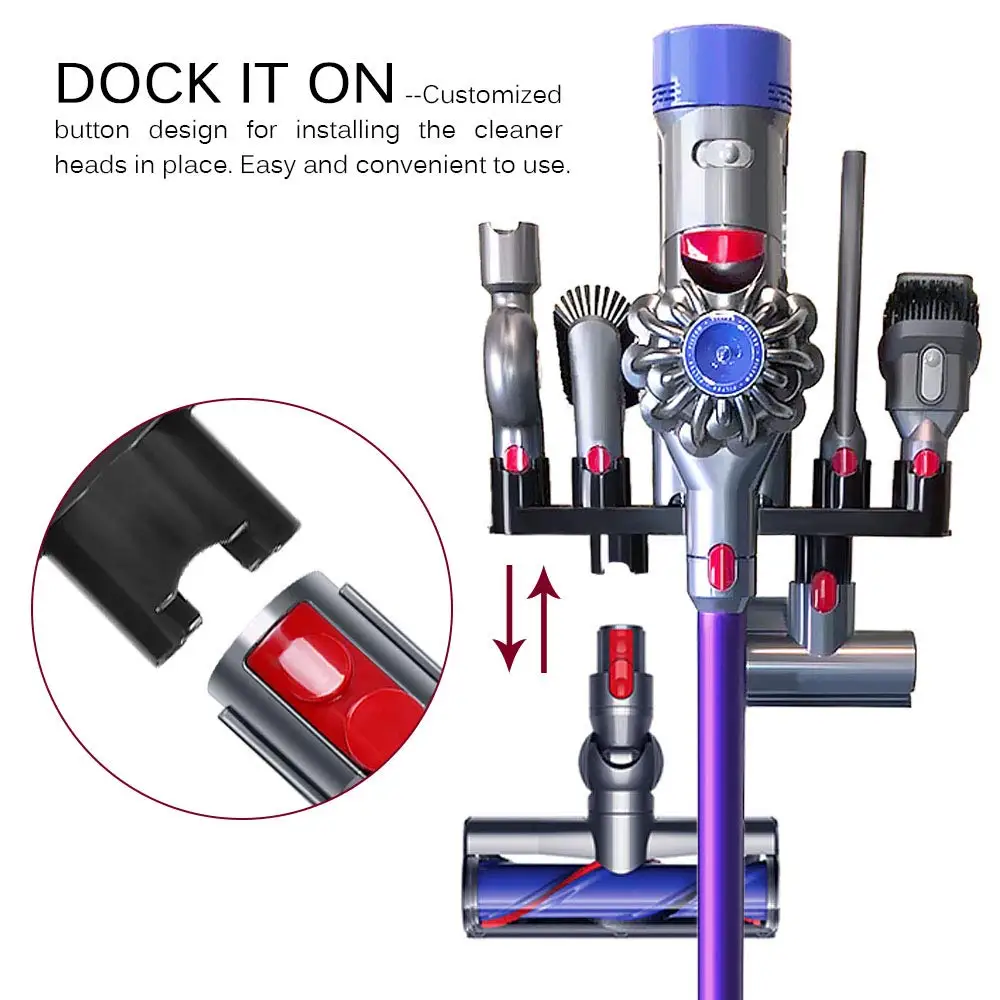 Держатель док станции Dyson V10 V8 V7 аксессуары для органайзера настенное крепление