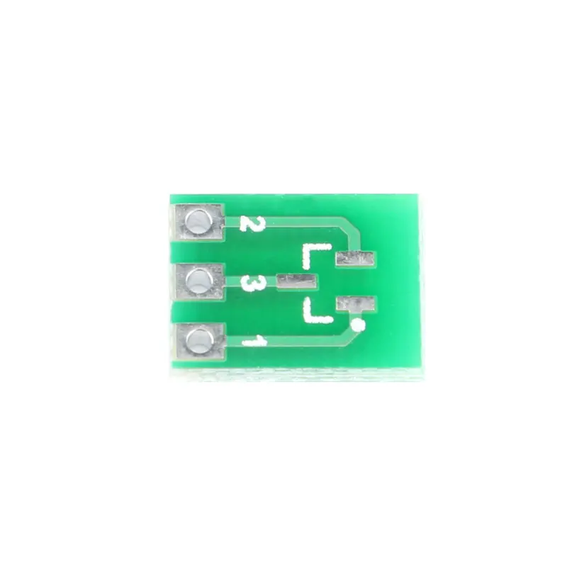 20 шт. SOT23 3 Поворотная SIP3 SMD адаптер для DIP конвертер пластина SOT розетка sip ic PCB плата
