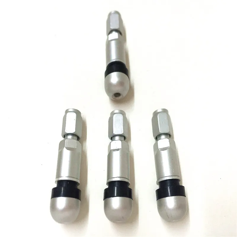 Алюминиевая крышка клапана бескамерной шины автомобиля TPMS медный сердечник