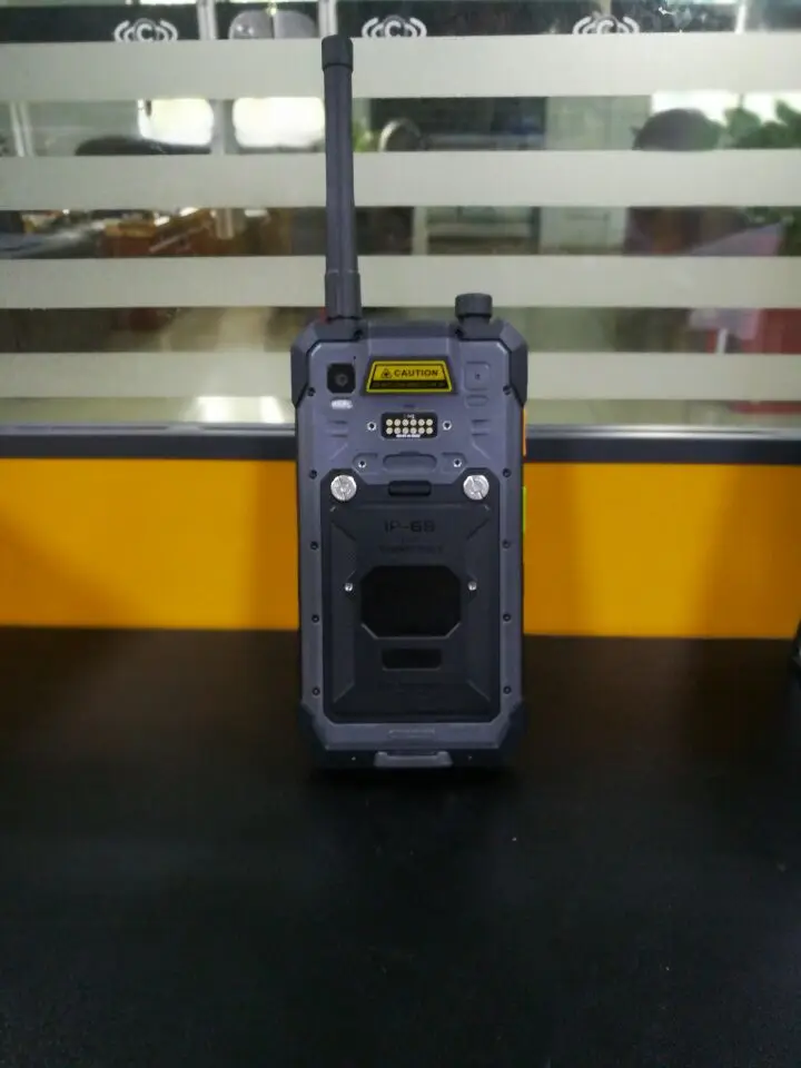 IP68 водонепроницаемый телефон DMR 2 м двухканальные рации 2D сканирование Android Восьмиядерный 3g 32G 6000mAH 4G Lte смартфон NFC gps