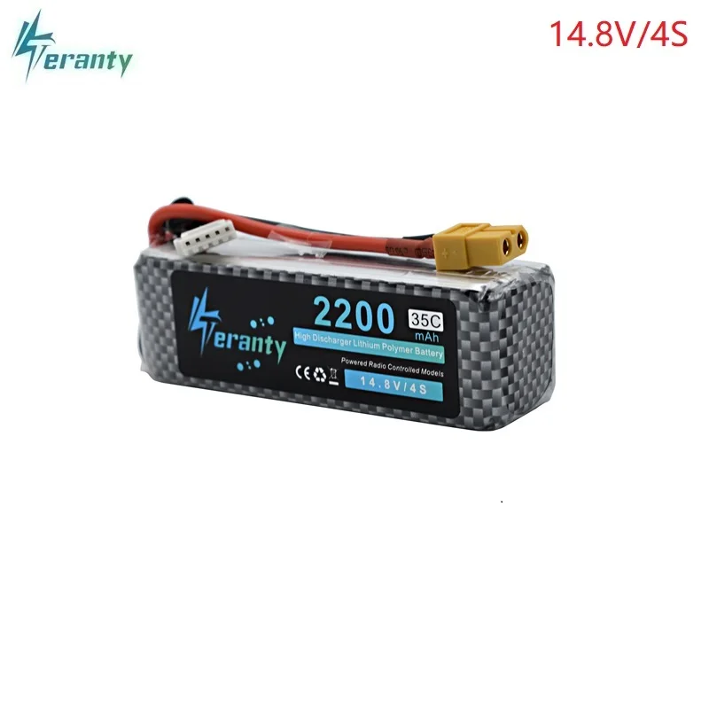 14 8 v 2200mAh 35C LiPo батарея T/XT60/JST/EC5 вилка перезаряжаемая 4S Lipo литиевая для
