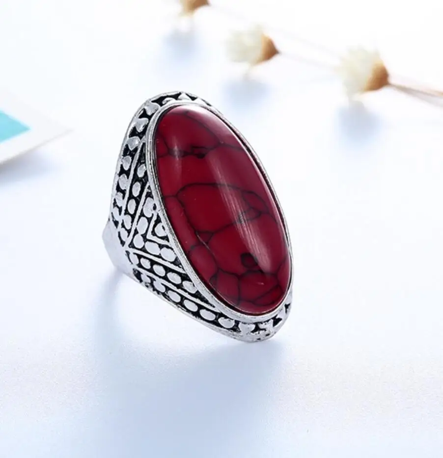 Кольцо из Тибета серебряное кольцо на палец с отверстиями|Кольца| |