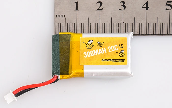 BeeRotor 1S 3 7 V 300mah 20C LiPo батарея для TinyBee Micro FPV Racing Drone 5 шт./лот|lipo battery|battery lipo battery3.7v battery |