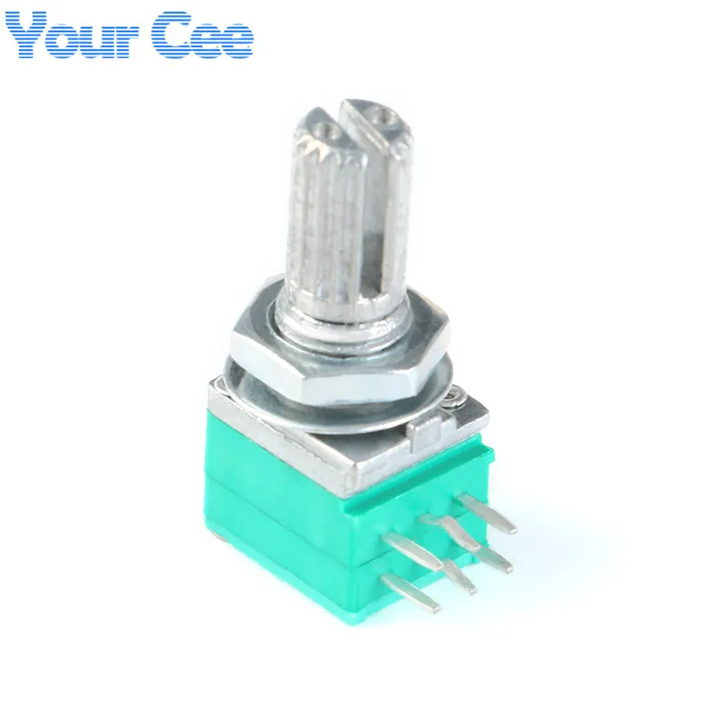 10 шт. двойной усилитель звука RK097G уплотнительный потенциометр с 6P B5K B10K B20K B50K