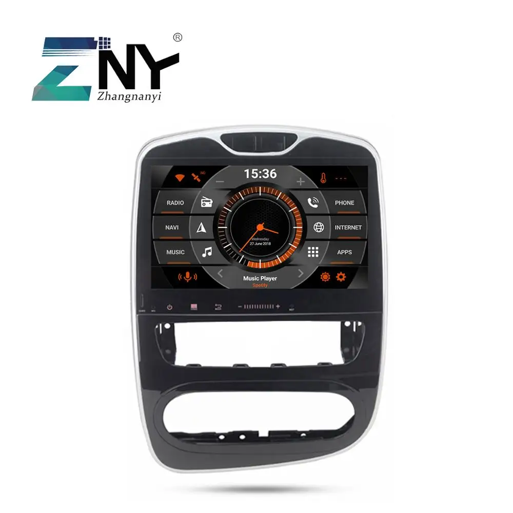 10," HD Android 9 Автомобильный gps стерео для Renault Clio 2013 Авто Радио FM RDS WiFi Аудио навигация без DVD