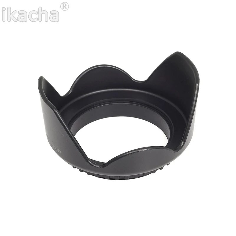 3 in1 49mm 49 mm Flower Lens Hood + Cap UV Filter For Canon Sony Nikon DSLR Camera Accessories | Электроника