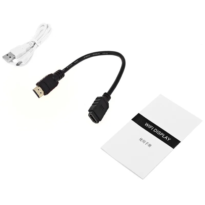 Новый беспроводной Wifi Airplay экран телефона к HDMI ТВ Ключ адаптер Зеркало 1080P дисплей