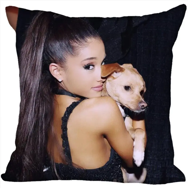 Pillowcase 10 Наволочки на заказ, квадратная наволочка Ариана Гранде, Рождественская Наволочка на молнии, наволочка 40*40 см, 45*45 см(с одной стороны - Цвет: Pillowcase 10