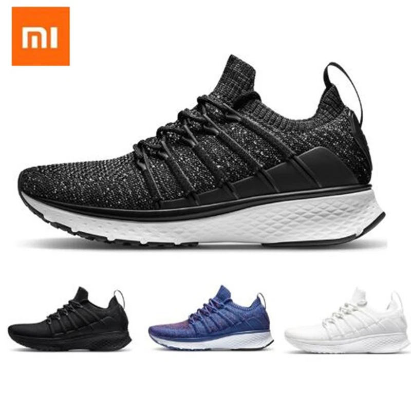 Мужские кроссовки Xiaomi Mijia 2 Спортивная Новая эластичная обувь для мужчин