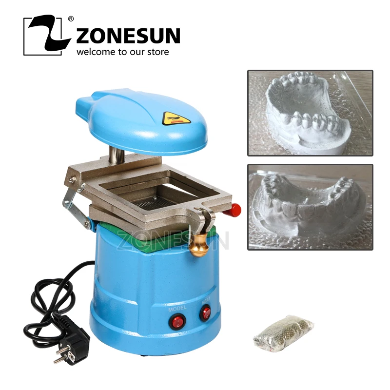 ZONESUN Dental Vacuum Former Forming &amp Molding Machine 110V/220V 1000W Equipment Lamination | Бытовая техника