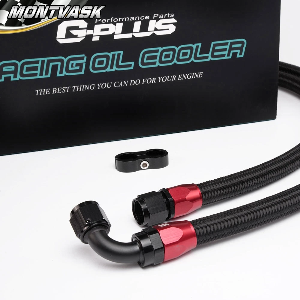 Universal 28 Row Engine Oil Cooler AN10 + 7&quot 12V Electric Fan Kit | Автомобили и мотоциклы