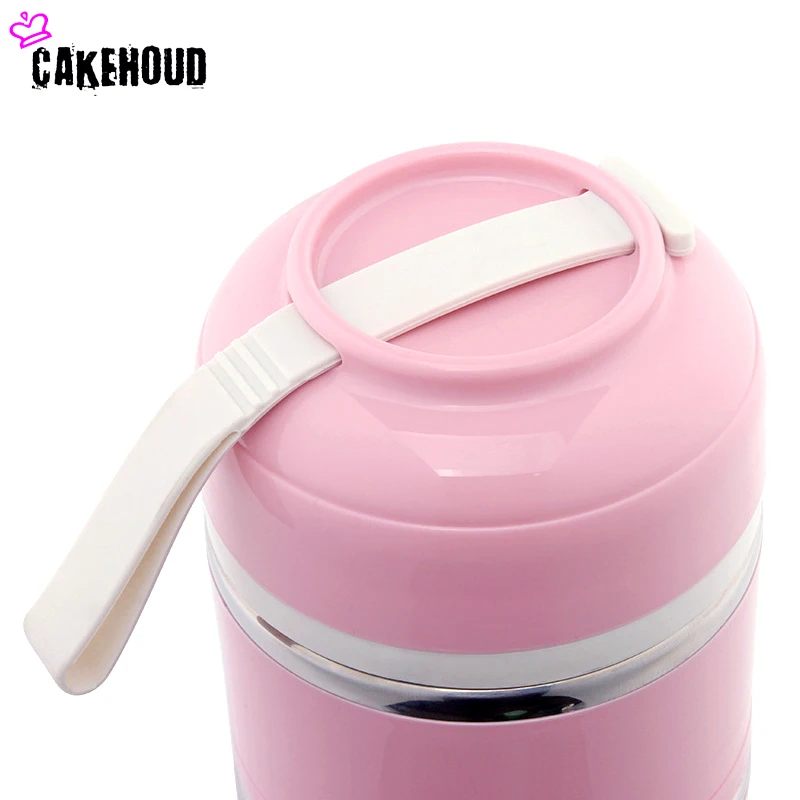 Портативная японская коробка бенто CAKEHOUD герметичная термокоробка для ланча из