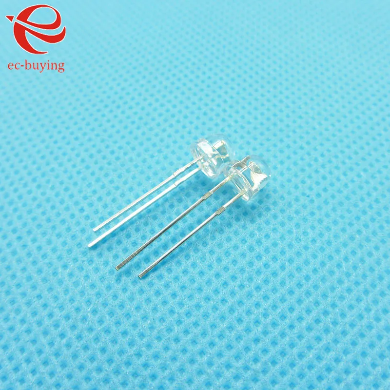 5 мм синяя соломенная шляпа светодиодные излучающие диоды сверхъяркая лампа