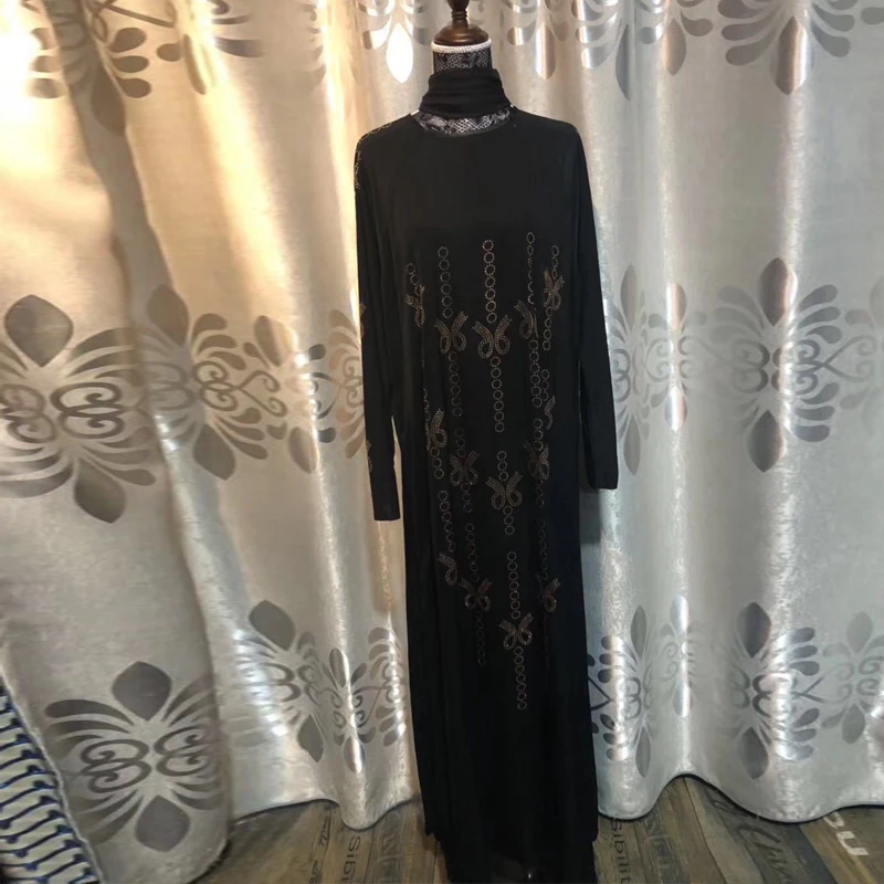Abaya Femme Дубай мусульманское платье с хиджабом кафтан Marocain Кафтан Абая для женщин Рамадан Катара ОАЭ Оман Elbise Исламская одежда