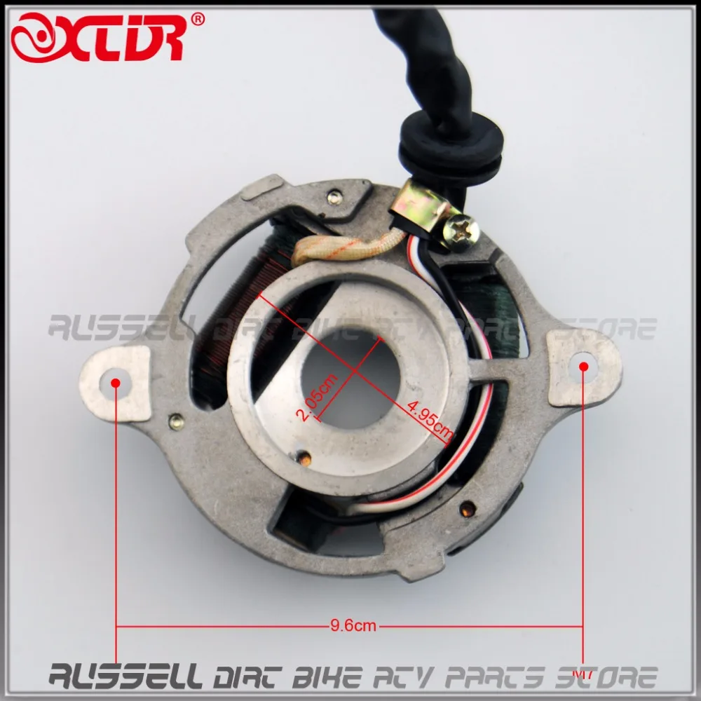 Статор зажигания в сборе для YAMAHA PW50 Y Zinger PW 50 QT50 PY50|stator magneto|ignition statorstator assembly |