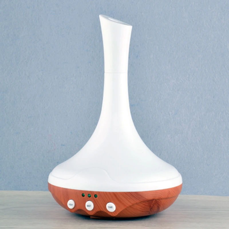 Aromatherapy Air Humidifier Essential Oil Diffuser Colorful Led Ultrasonic Electric Nebulizer With Eu Plug White+ | Бытовая техника