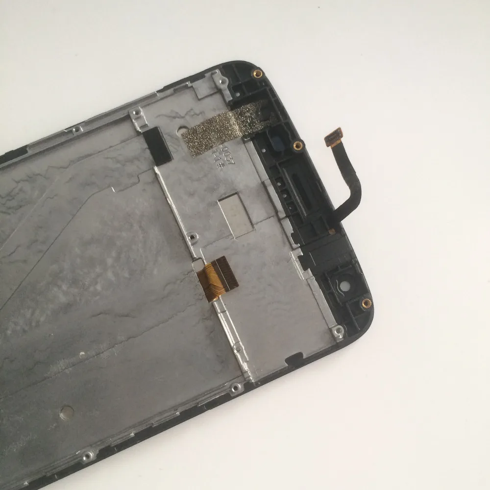 Б/у ЖК экран + сенсорный рамка для Doogee T6 MT6735 64Bit A53 четырехъядерный 5 дюймов 1280x720 HD