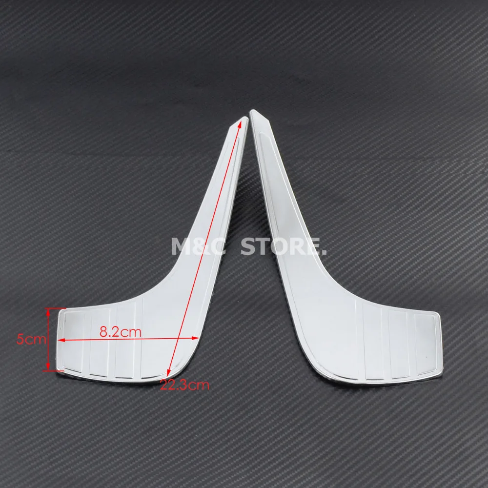 Хромированные детали для мотоциклов трехлинейные Обтекатели Harley Electra Street Glide Trike