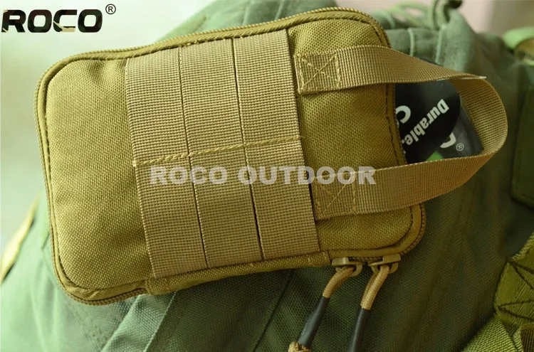 ROCOTACTICAL Cordura нейлоновые тактические сумки портативные MOLLE мини Военный карманный органайзер Военная поясная Сумка черный