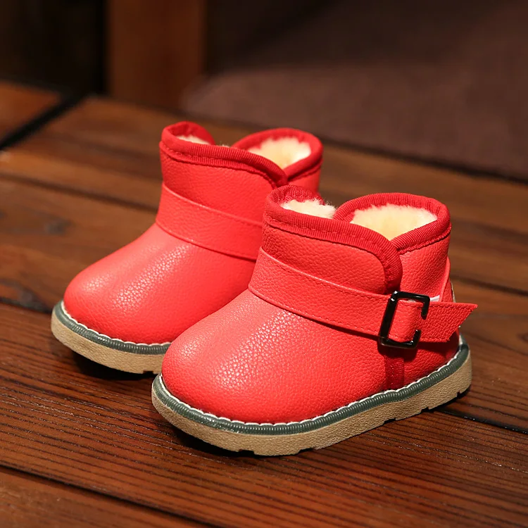 2017 зимние ботинки для маленьких мальчиков и девочек высококачественные
