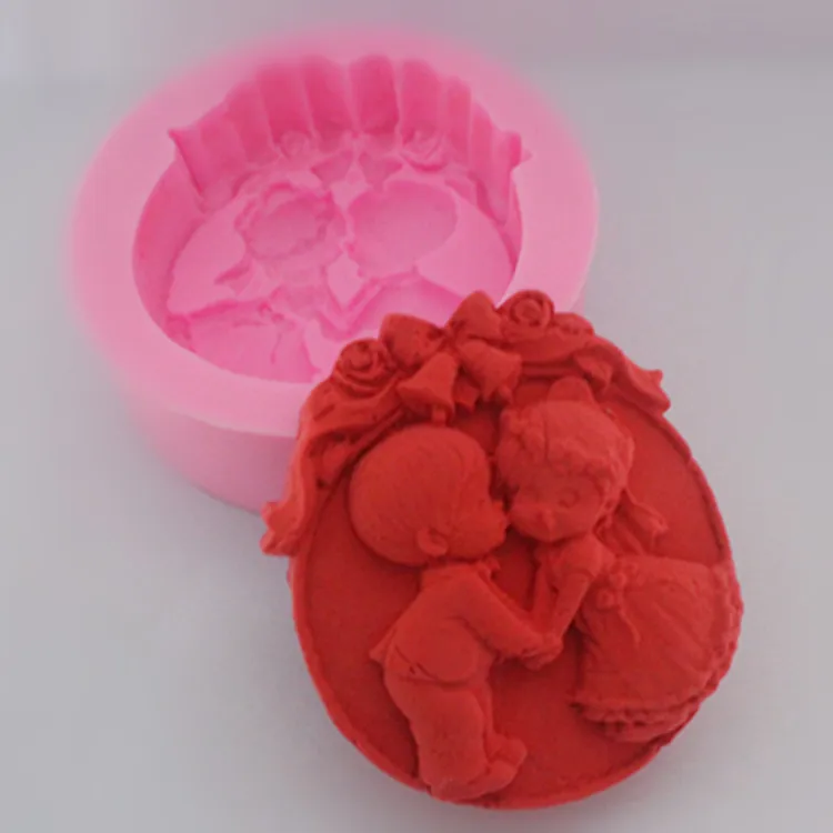 Силиконовая форма для мыла ручной работы FM211|mold wedding|silicone soap moldcraft molds |