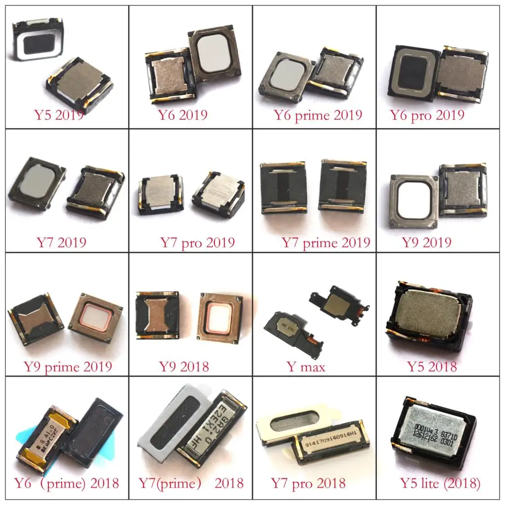 

2pcs earpiece speaker receiver for Huawei Y5 2019 Y6 Y7 Y9 Pro Prime 2019 2018