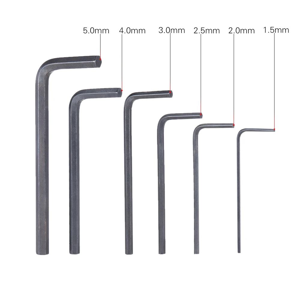 High Quality Guitar Parts 6pcs Bass Neck Bridge Screw Truss Rod Adjustment Wrench Set Repair Tool | Спорт и развлечения