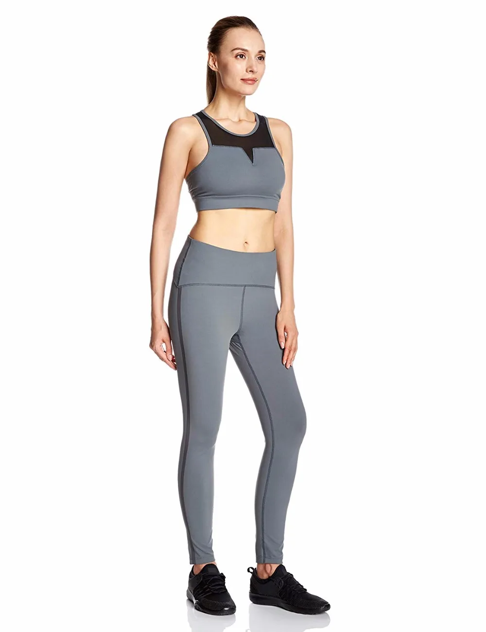 Yoga Pants Women's Stripe High-Rise Spandex Sports Legging | Спорт и развлечения