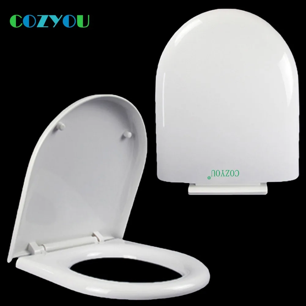 COZYOU сиденье для унитаза u образной формы медленное закрытие PP быстро снимается