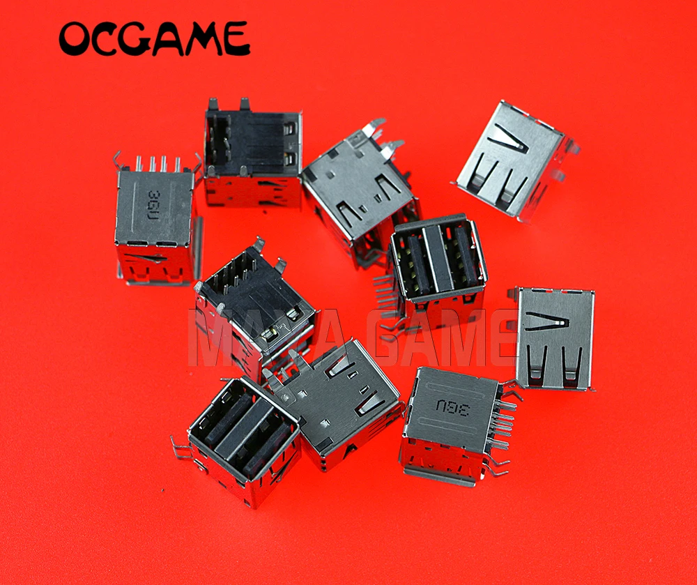 OCGAME Высококачественная оригинальная задняя розетка USB для консоли Wii U WiiU