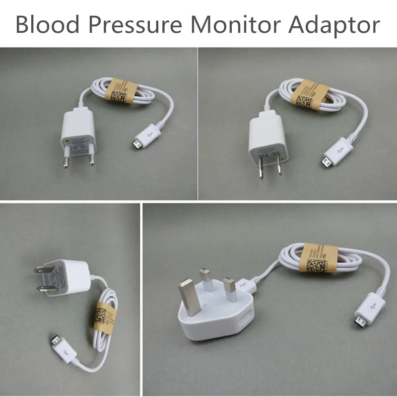 5V 1A адаптер зарядный кабель для Монитор артериального давления на руку JZK B02 ЕВРО