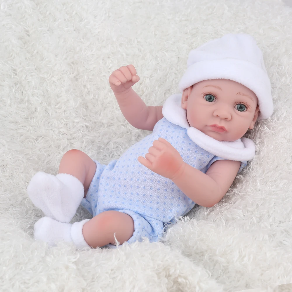 KAYDORA 10 дюймов 25 см полностью силиконовые куклы Reborn Baby Bebe Alive реалистичные Мини-близнецы настоящие куклы реалистичные Игрушки для ванны Playmate подарок