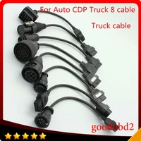 truck diagnostic tool cable tcs cdp pro plus scanner connecter truck 8 cables for vd600 cdpwow diagnostics tool connect cable