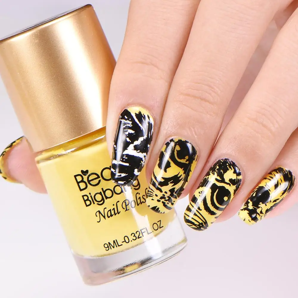 BeautyBigBang штамповка для аксессуары ногтей прямоугольник Маникюр Кружева
