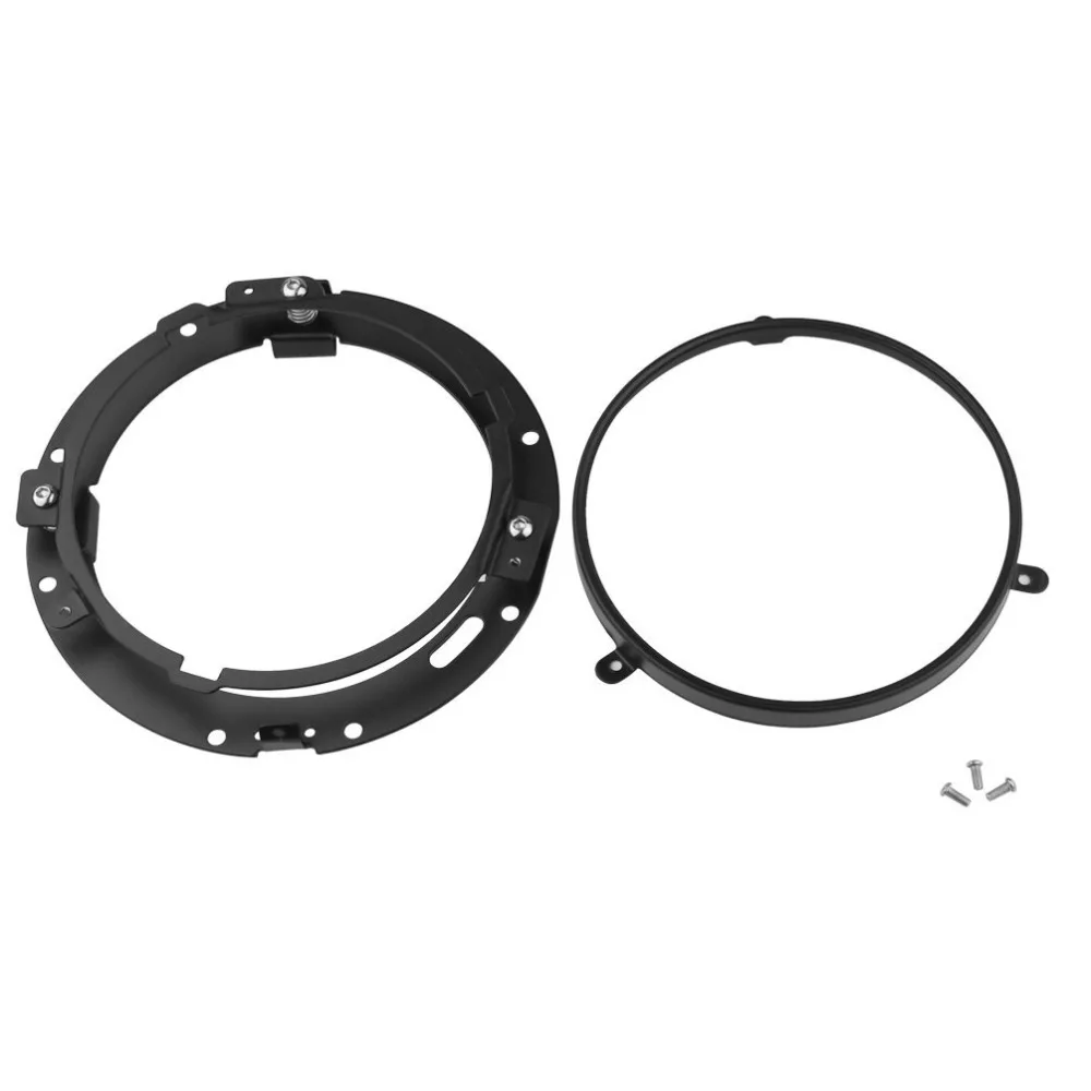 Хром 7 &quotдюймовый Moto HID LED Монтажное кольцо для фары кронштейн туринга 1994 2013