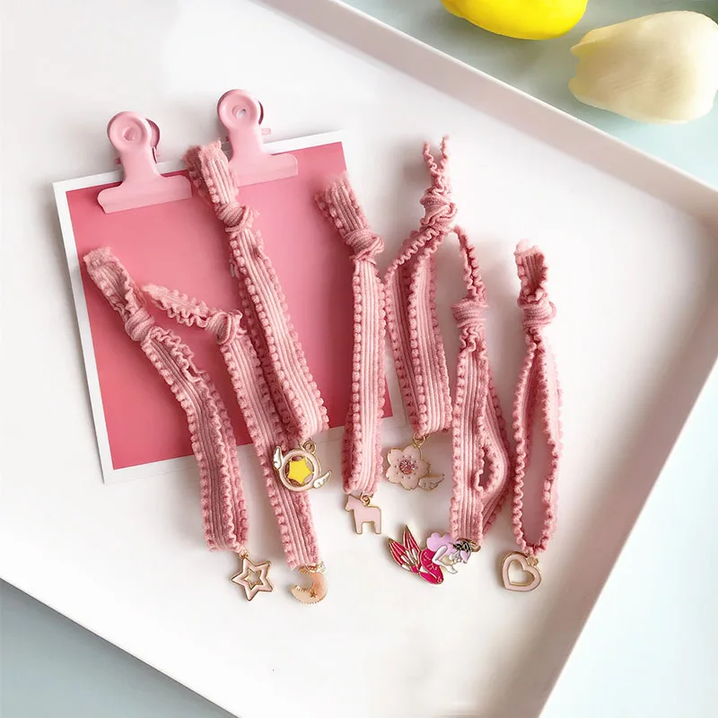 2 шт. резиновый браслет &quotсделай сам&quot головная повязка держатель конский хвост