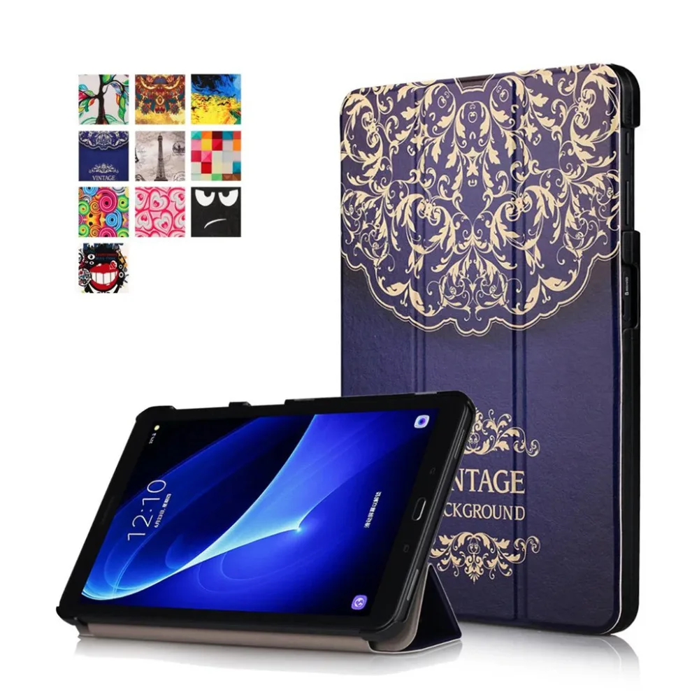 Модный защитный чехол подставка для планшета Samsung Galaxy Tab A 10 1 ''A6 T580N T585C с