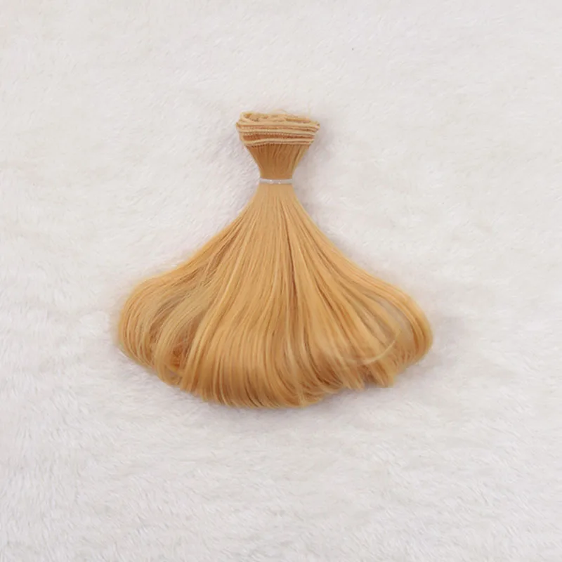 1 шт. 15 см кукла парики для 1/3 1/4 1/6 BJD SD Ye Luoli Chole DIY кукла парики полукруг внутренняя Пряжка кукла парики fapai