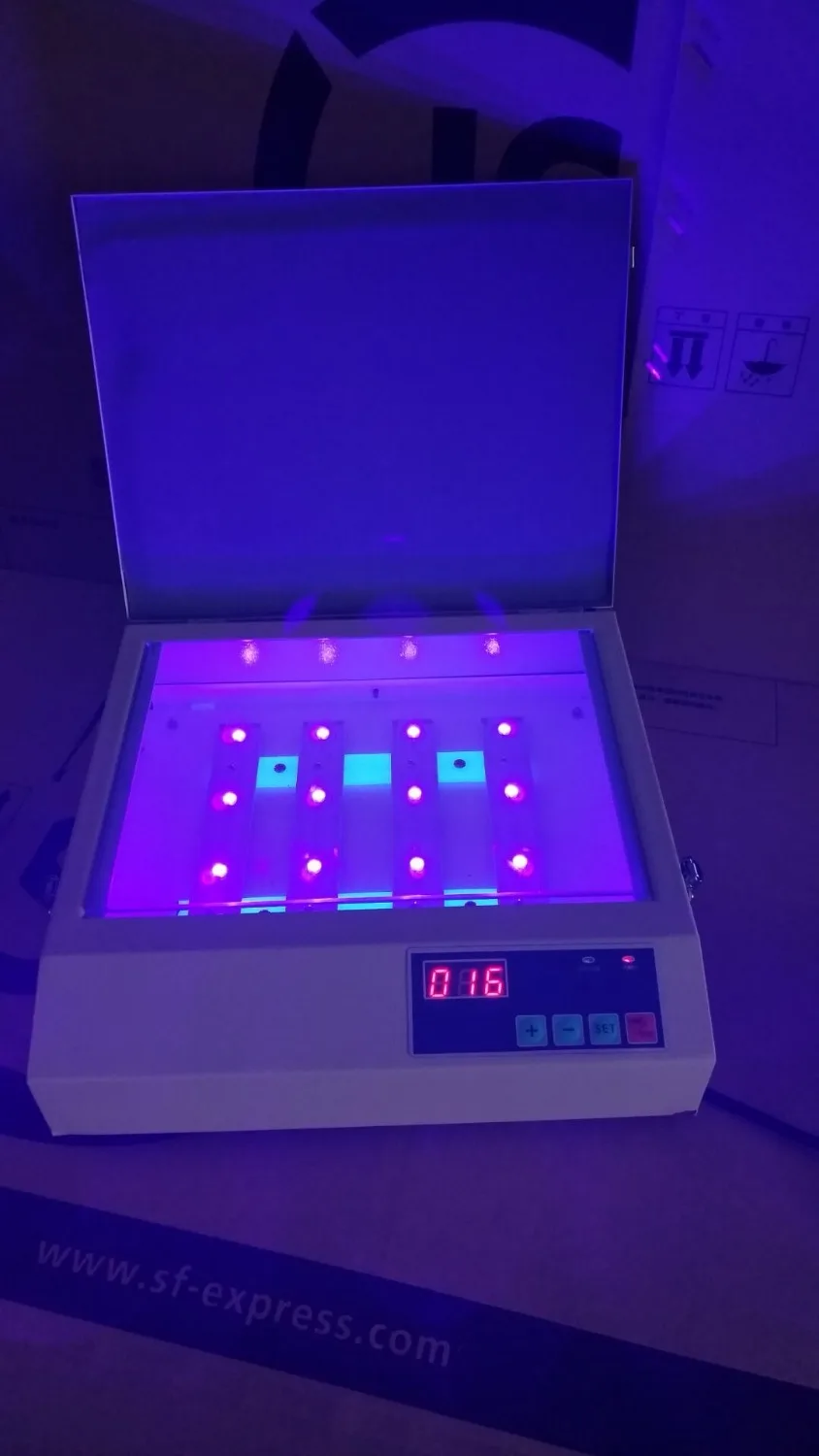 Электрический блок УФ облучения 110V/220V Горячая Фольга для печатных плат PCB Смола