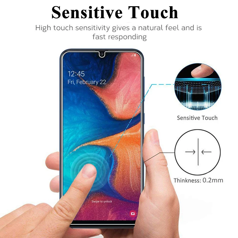 Защитное стекло для samsung Galaxy A50 A10 A30 A70 закаленное защитное стекло A40 A20 на Samsun Galax A 50 10 70 30 40 20