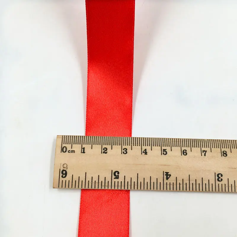 Атласная лента для украшения свадебной вечеринки 25 мм ярдов 22 м|silk ribbon supplies|party party