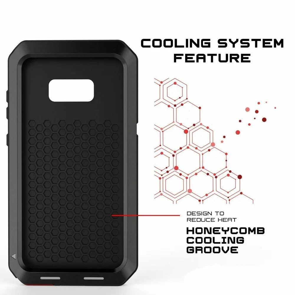 metal case doom armor case heavy duty mobile phone case for samsung galaxy s21 s20 s10 s9 s8 plus note20 10 9 8 shockproof cover free global shipping