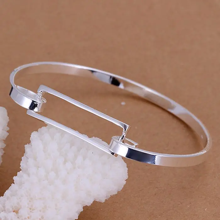 Браслет на запястье с серебряным покрытием ювелирные изделия из серебра 925 пробы