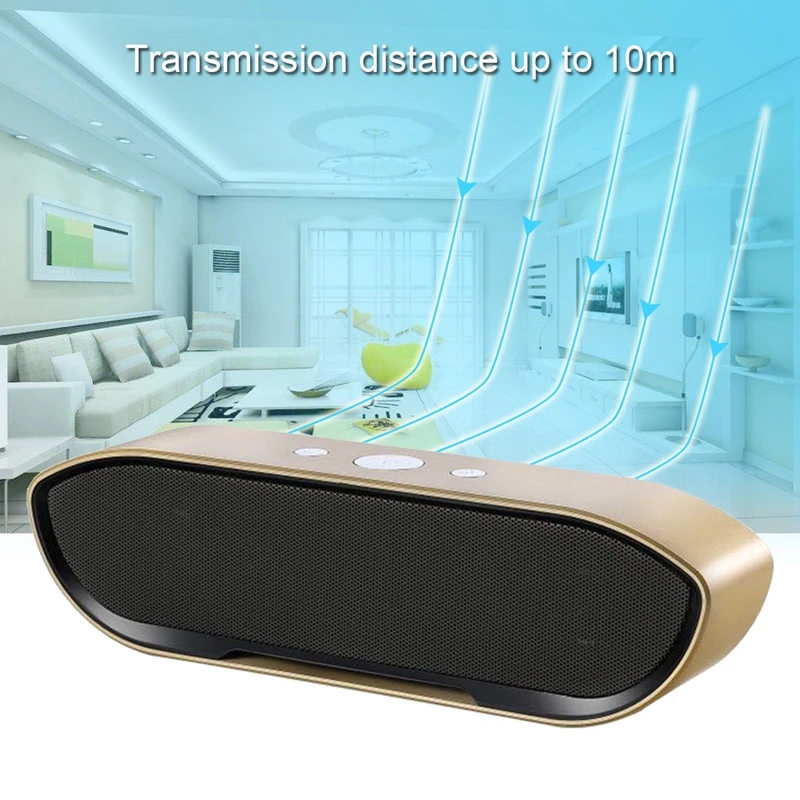 Беспроводной Bluetooth динамик мини портативный аудио двухканальный сабвуфер