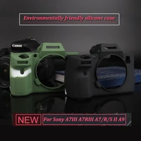 silicone rubber case camera bag protective body cover for sony a7 iii a7riii a7iii a7m3 a7r3 a9 a7r a7 ii 2 a7mii a7s2 a7rii