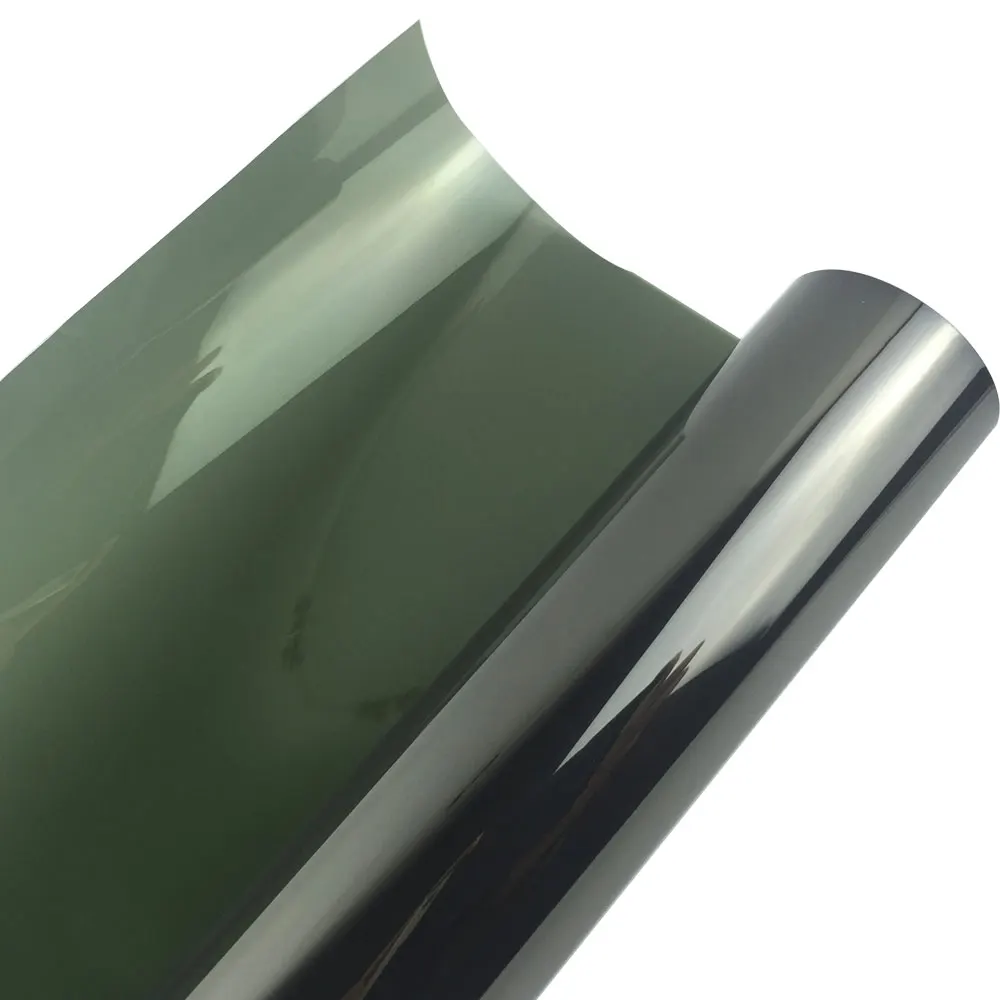 Светоотражающая зеленая изоляционная оконная пленка наклейка s на боковые окна