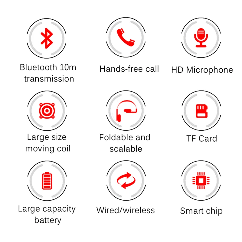3D стерео беспроводные bluetooth наушники музыкальная гарнитура FM и поддержка SD карты
